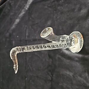 WATERFORD Lead Crystsl Saxophone Sculpture Figurine